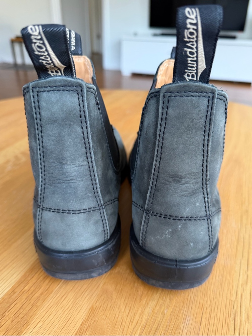 Blundstone Men’s Classic #587 Chelsea Boot Rustic Black - Picture 3 of 7